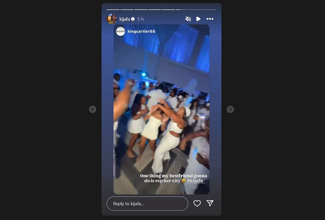 @kijafa's IG story